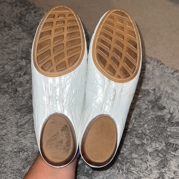 Talbots White Loafers/Mules - Picture 6 of 8